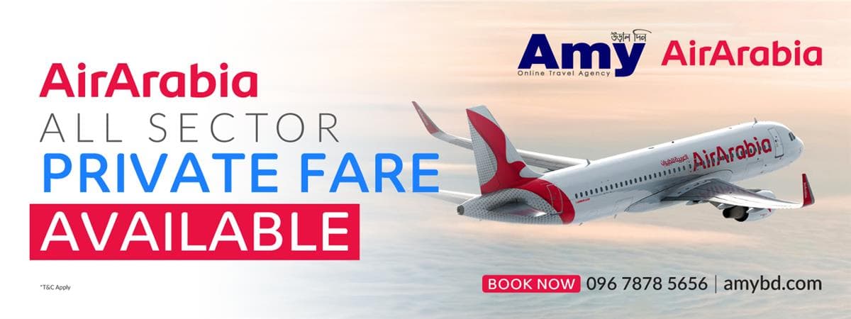 "Experience Affordable Travel with the Best Fares on Air Arabia!