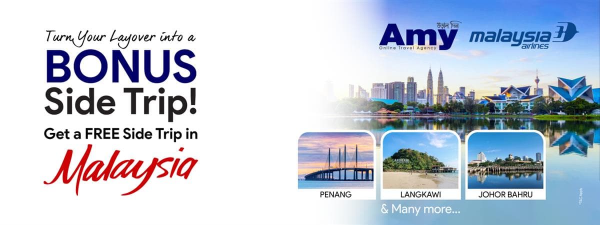 Malaysia Airlines “Bonus Side Trip” x Amy